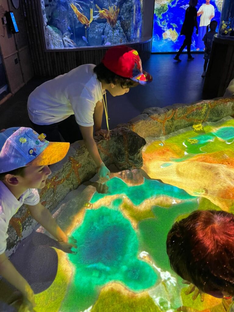 PAS KG Students Abu Dhabi National Aquarium Trip